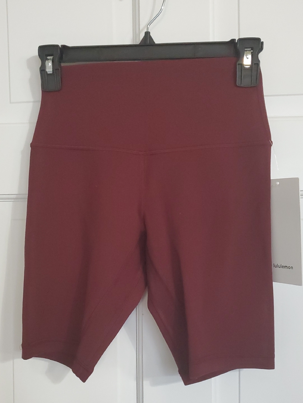 NWT lululemon Align HR 8IN Bike Shorts CASSIS Sz 4